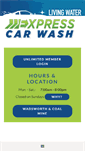 Mobile Screenshot of livingwatercarwash.com